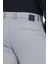 Gri Yandan Cepli Casual Slim Fit Pantolon 1003250163 5