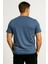 Bisiklet Yaka Tshirt Mavi Thenorthface 2
