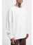 Erkek Basic Polar Oversize Ekru Sweatshirt 2