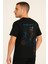 Baskılı T-Shirt Siyah Casablanca 2