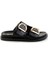 Siyah Leather Kadın Terlik K04666013903 1