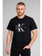 Bisiklet Yaka Tshirt Siyah Calvinklein 2
