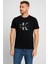 Bisiklet Yaka Tshirt Siyah Calvinklein 3