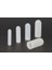 Silikon Maskeleme Şapkası 44.45MM(İÇ Çap)X 47.49MM(DIŞ ÇAP)X38.10MM(UZUNLUK) 2