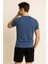 Bisiklet Yaka Tshirt Indigo Emporıarmanı 1
