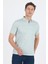 Yeşil Polo Yaka Kısa Kol Cepli Comfort Fit Pamuklu Tişört 1011250180 1