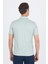 Yeşil Polo Yaka Kısa Kol Cepli Comfort Fit Pamuklu Tişört 1011250180 5