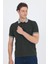 Koyu Haki Polo Yaka Kısa Kol Cepli Comfort Fit :%100 Pamuk Tişört 1011250181 3