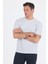 Gri Kısa Kol Düz Suprem Bisiklet Yaka Slim Fit Tişört 1011250190 3