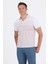 Kısa Kol Baskılı Pike Polo Yaka Cepsiz Slim Fit Tişört 1011250166 3
