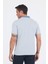 Gri Kısa Kol Polo Yaka Cepli Classic Standart Beden Tişört 1011250171 10