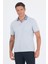 Gri Kısa Kol Polo Yaka Cepli Classic Standart Beden Tişört 1011250171 1