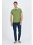 Fıstık Yeşili Polo Yaka Kısa Kol Cepsiz Slim Fit :%100 Pamuk Tişört 1011250182 2