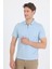 Koyu Mavi Kısa Kol Düz Suprem Polo Yaka Cepsiz Pamuklu Casual Slim Fit Tişört 1011250164_300 1