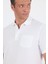 Beyaz Kısa Kol Polo Yaka Cepli Classic Standart Beden Tişört 1011250173 4