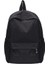 Tablet Dizüstü Dizüstü Backpack Kapasite Su Geçirmez Naylon Sırt Çantası Öğrenciler Için Gezginler Ultra Hafif Katı Renkli Okul Çantası Junior Renk: Siyah (Yurt Dışından) 1