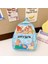 Sevimli Büyük Kapasite Capya Sırt Çantası Karikatür Nefes Alabilir Öğrenci Schoolbag Naylon Ultra Light Kitap Çantası Okula Dönüş Kadınlar Kız Renk: Blue-M (Yurt Dışından) 1