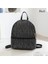 Pu Deri Küçük Sırt Çantası Günlük Çanta Kadınlar Için Sling Çantaları Moda Mektubu Baskılı Bayanlar Sırt Paketi Omuz Messenger Çantası Renk: Siyah (Yurt Dışından) 1