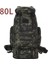 80L/100L Dağcılık Çantası Tırmanış Çantası Taktik Sırt Çantaları Büyük Sırt Çantası Açık Havada Yürüyüş Kampı Seyahat Çantaları Renk: 80L (Camoblack) (Yurt Dışından) 1
