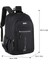 Erkekler Sırt Çantaları Oxford Su Geçirmez Sırplı Işletme Bilgisayar Çantası Sıradan Seyahat Sırt Çantası Kıdemli Lise Öğrenci Schoolbag Renk: Black-A (Yurt Dışından) 1