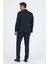 Siyah Düz Bez Ayağı Mono Yaka 2 Düğme 6 Drop Slim Fit Basic Takım Elbise 1001250186_001 5