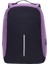 Hırsızlık Anti Backpack Bag 15.6 Inç Dizüstü Bilgisayar Mochila Mochila Erkek Su Geçirmez Back Pack Backbag Büyük Kapasite Okul Sırt Çantası Tasarımcı Renk: Mor (Yurt Dışından) 1