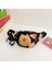 Kawaii Capya Crossbody Çocuklar Göğüs Çantası Karikatür Sevimli Sırt Çantası Sıradan Açık Seyahat Cüzdan Bel Organizatör Hediye Renk: Siyah (Yurt Dışından) 1