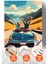 Color Özgür Tatil Sayılarla Boyama Seti - Yetişkin Boyama, 40X50 Tuval Seti, Kendin Yap Hobi Seti 1