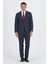 Koyu Antrasit Mono Yaka Bez Ayağı Tam Astar Pamuklu 4 Drop Comfort Fit Classic Takım Elbise 1001250178 1