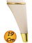 Lofts Lüks Mobilya Kanepe Tv Ünitesi Konsol Berjer Koltuk Ayağı 19 cm Krem Gold Ayakları 1