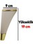 Lofts Lüks Mobilya Kanepe Tv Ünitesi Konsol Berjer Koltuk Ayağı 19 cm Krem Gold Ayakları 4