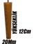 Ahşap Dolap Mobilya Koltuk Kanepe Ayağı Ayakları M8 12 cm (Ceviz) Bağlantı Aparatlı 4'lü Set 4