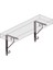 Ferforje Raf Altı Ayak Dekoratif Raf Tutucu 155 x 230 mm Bakır Montaj Aparatı (2 Adet)Vida Hediye 3