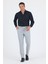 Gri Esnek Yandan Cepli Comfort Fit Classic Pantolon 1003250151 3