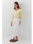 Crop Wide Leg Jean Pantolon Beyaz 4