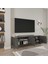 Pool 3 Kapaklı Tv Ünitesi-Godiva-Mermer Desenli 155X57X42 cm (Gxyxd) 2