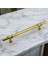 Maça Mobilya Çekmece Mutfak Dolabı Dolap Kulpları Kulbu Kulpu Altın Gold Metal Kulp 96 Mm-9.6 Cm. 4