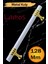 Lamos Mobilya Mutfak Dolabı Çekmece Dolap Kulpları Kapak Kulpu Kulbu Beyaz Altın 128 mm Metal Kulp. 1