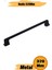 Nediz (320 mm - 32 Cm) Mat Siyah Metal Mobilya Mutfak Çekmece Dolap Dolabı Kulbu Kulpu Kulpları. 1