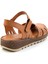 Taba Leather Kadın Sandalet K05907120403 4