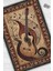 Gitar Halısı,pop Art Müzik Halısı Müzik Gitar Figürlü Kahve Renk Modern Halı,müzik Halı 2