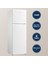Çift Kapılı No Frost Buzdolabı 266L HTMF-270 4