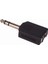 6.3 mm Stereo Erkek / 6.3 mm Stereo Dişi x 2 Çevirici Jack (4767) - FKU9052-9121 1