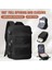 Kadın Erkekler El Bagaj Backpack Business Dizüstü Çantası Kolej Seyahat Sırt Çantası Su Geçirme Kabin Sırt Çantası Wizzair 40X30X20 Renk: Siyah 1 (Yurt Dışından) 1
