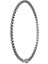 Yuvarlak Kibar Erkek Çelik Zincir Bileklik 4mm 21CM eck07b 2