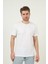 Siyah Beyaz Lacivert Gri Taş Regular Fit %100 Pamuklu Basic Erkek Tişört 5 Li Paket 5