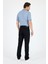 Erkek Regular Fit Gabardin %98 Pamuk %2 Elastan Rahat Günlük Klasik Düz Kesim Pantolon 1162 2