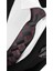 Siyah & Bordo Karelerin Zarif Uyumu - Özel Tasarım Mikrofiber Kravat ve Mendil - 7 cm Modern Kesim 4