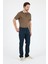 Erkek Regular Fit Gabardin %98 Pamuk %2 Elastan Rahat Günlük Klasik Düz Kesim Pantolon 1162 2