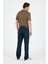 Erkek Regular Fit Gabardin %98 Pamuk %2 Elastan Rahat Günlük Klasik Düz Kesim Pantolon 1162 4